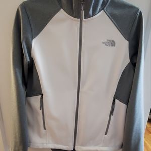 White & Gray Columbia Jacket
